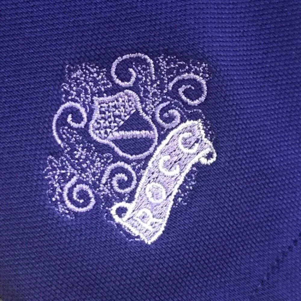 RLX Ralph Lauren Size L Mens Purple Performance Golf Polo Shirt Logo